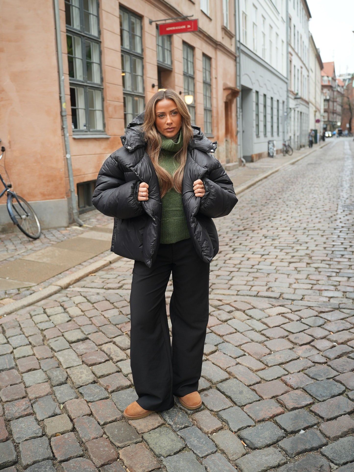 Ellinor Puffer Jacket - Black