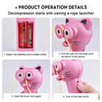 ロープランチャー ストレス解消玩具 大人と子供用 - T0101