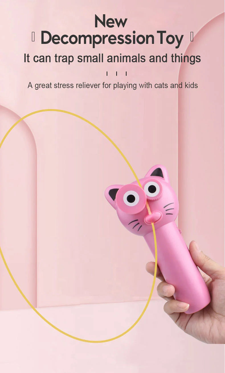 ロープランチャー ストレス解消玩具 大人と子供用 - T0101