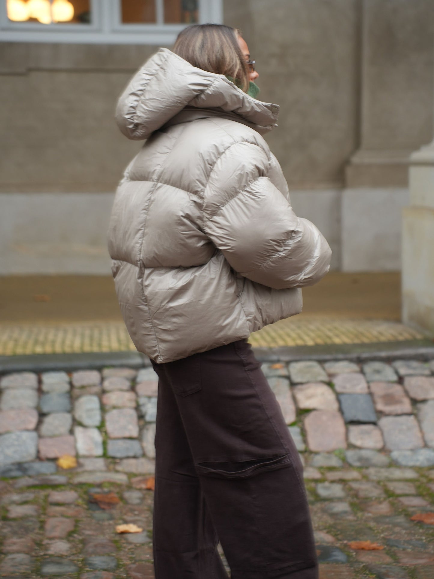 Ellinor Puffer Jacket - Sage